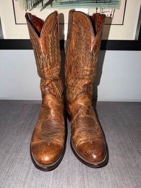 Lucchese N1547R Mad Dog 1883 Western Cowboy Boots Mens 11 D - Totally Badass!